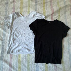 Coucou Intimates Baby Tee 2-pack, Large